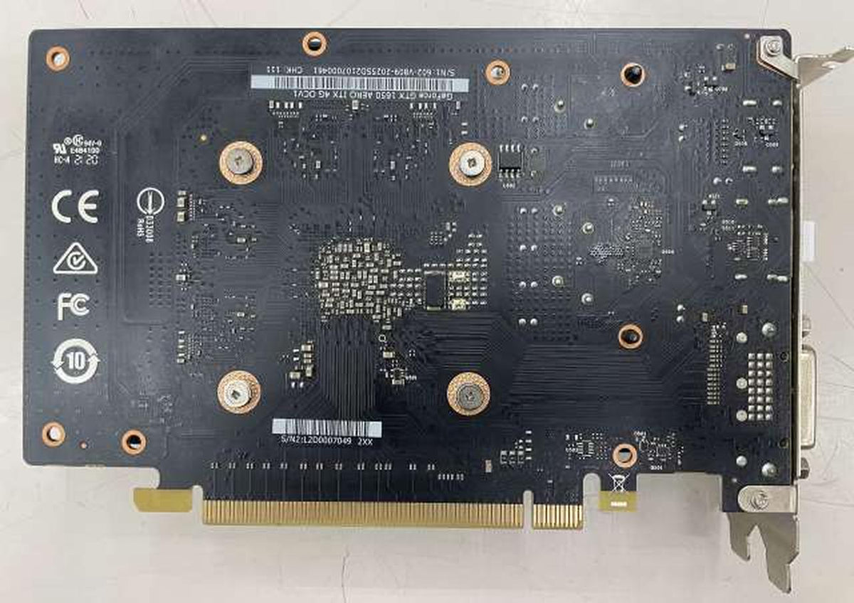 MSI NVIDIA PCI-Express GEFORCE GTX1650 AERO ITX 4G OC