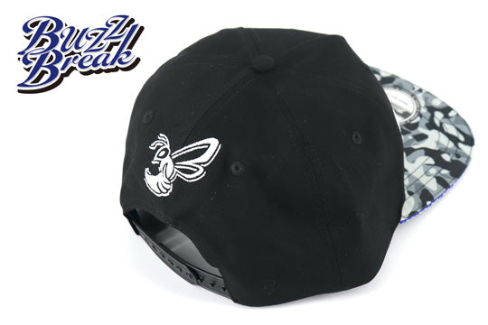 OVERDOSE BB-CA-005 BUZZ BREAK Black Camouflage Cap - BanzaiHobby