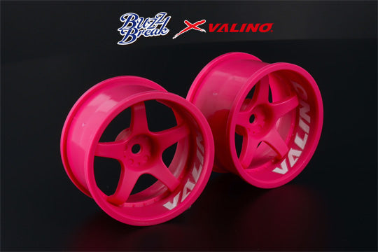 OVERDOSE BB-RW-010 R-SPEC Gokutan 30mm(Flo Pink/+9mm) - BanzaiHobby