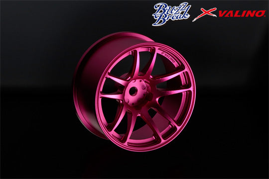 OVERDOSE BB-RW-011 VALINO N820S Aluminium Wheel 26mm (Pink/OFF+7) - BanzaiHobby