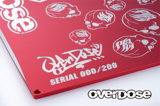 OVERDOSE OD3910 OVERDOSE Setting Board Ver.2 (RED/ Weld Skull) - BanzaiHobby