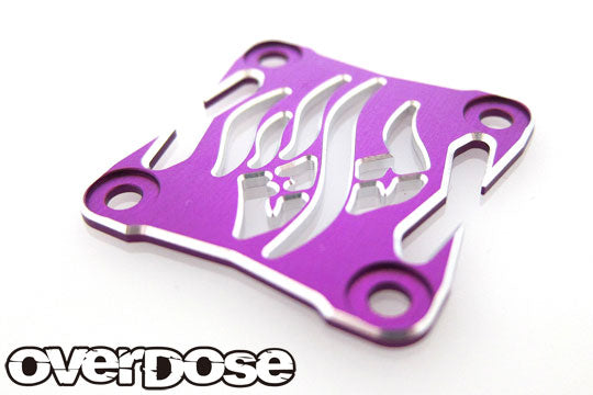 OVERDOSE OD3970 OD Aluminum Cooling Fan Cover ver.2 (for 30x30 / Purple) - BanzaiHobby