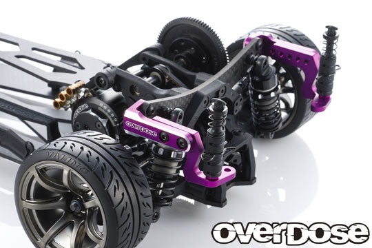 OVERDOSE OD2883 Aluminium Body Mount - Purple - BanzaiHobby