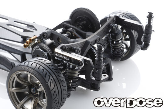 OVERDOSE OD2885 Aluminium Body Mount - Black - BanzaiHobby