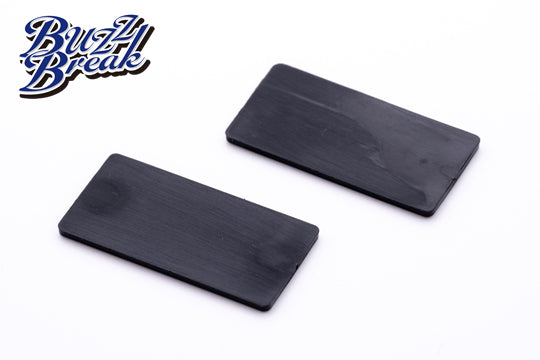 OVERDOSE BB-RP-002 Door Mirror Type-A & Number Plate Set (4pc) - BanzaiHobby