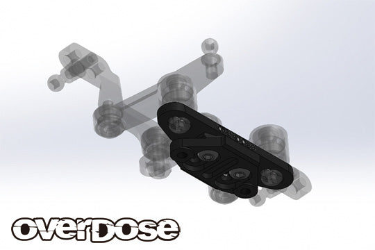 OVERDOSE OD3904 Adjustable Steering Base (For O3547 / RED) - BanzaiHobby