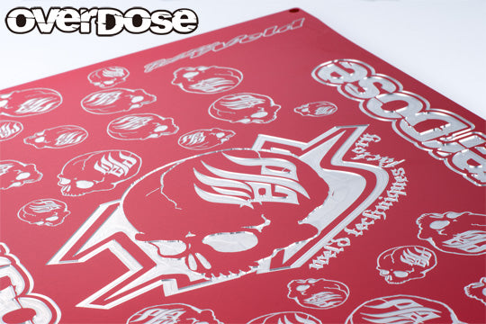 OVERDOSE OD3910 OVERDOSE Setting Board Ver.2 (RED/ Weld Skull) - BanzaiHobby
