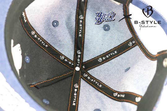 OVERDOSE BB-CA-008 BuzzBreak x B-STYLE Denim Cap - BanzaiHobby