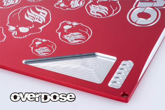 OVERDOSE OD3910 OVERDOSE Setting Board Ver.2 (RED/ Weld Skull) - BanzaiHobby