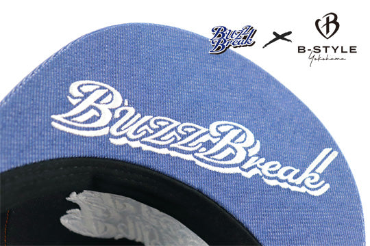 OVERDOSE BB-CA-008 BuzzBreak x B-STYLE Denim Cap - BanzaiHobby