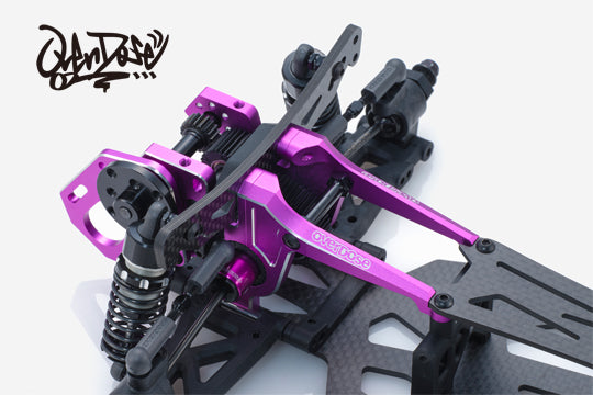 OVERDOSE OD3835 Rear Mount Kit Type-2 (For GALM / GALM ver.2) Purple - BanzaiHobby