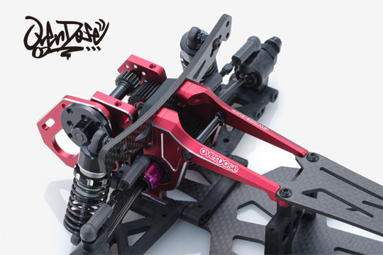 OVERDOSE OD3836 Rear Mount Kit Type-2 (For GALM / GALM ver.2) RED - BanzaiHobby