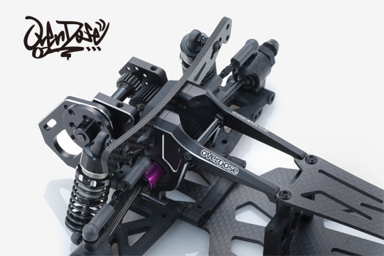 OVERDOSE OD3837 Rear Mount Kit Type-2 (For GALM / GALM ver.2) Black - BanzaiHobby