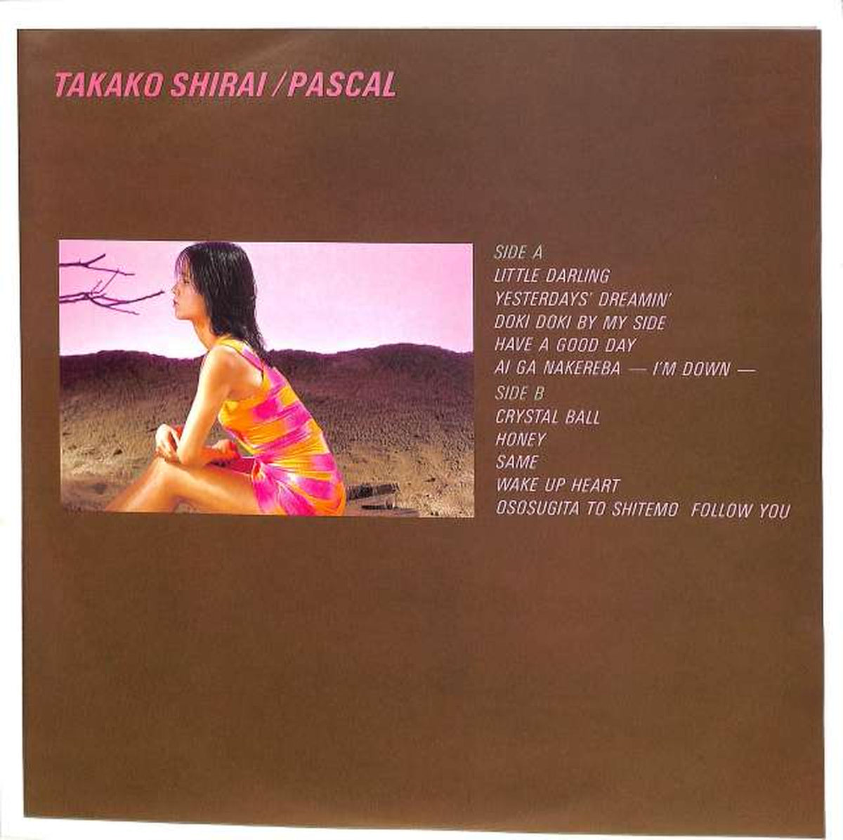 CBS Sony Takako Shirai "PASCAL" 28AH1556