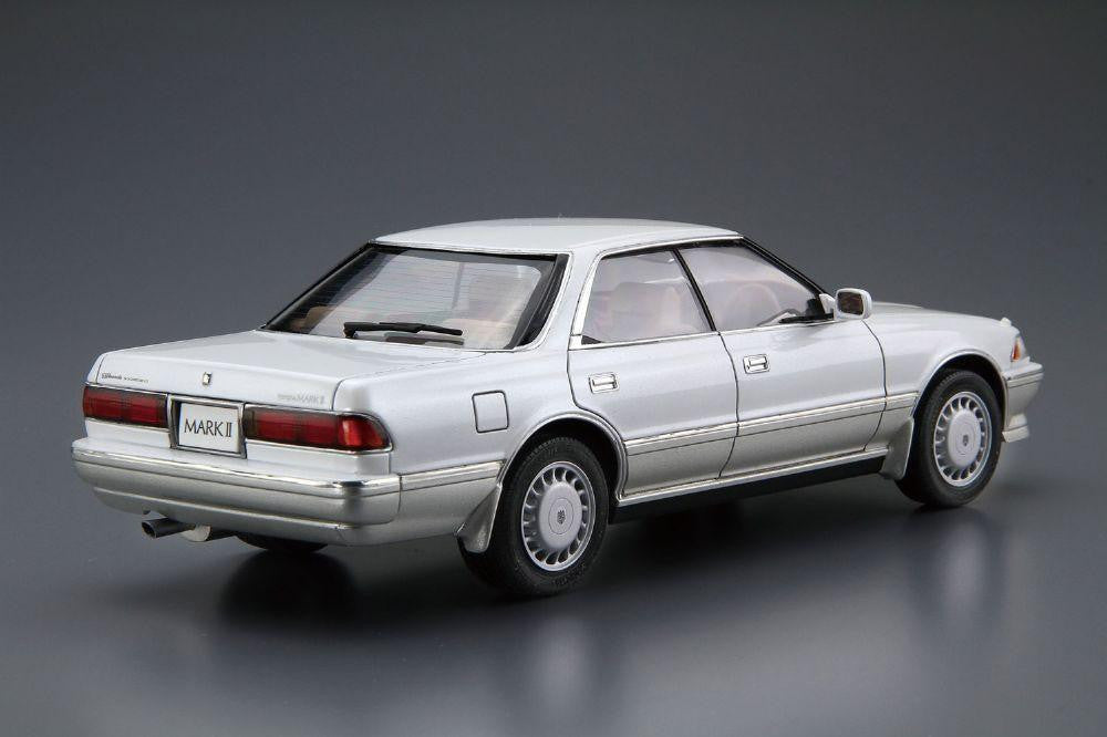 Aoshima 1/24 The Model Car No. 63 Toyota GX81 Mark II 2.0 Grande Twin Cam 24 1988 - BanzaiHobby