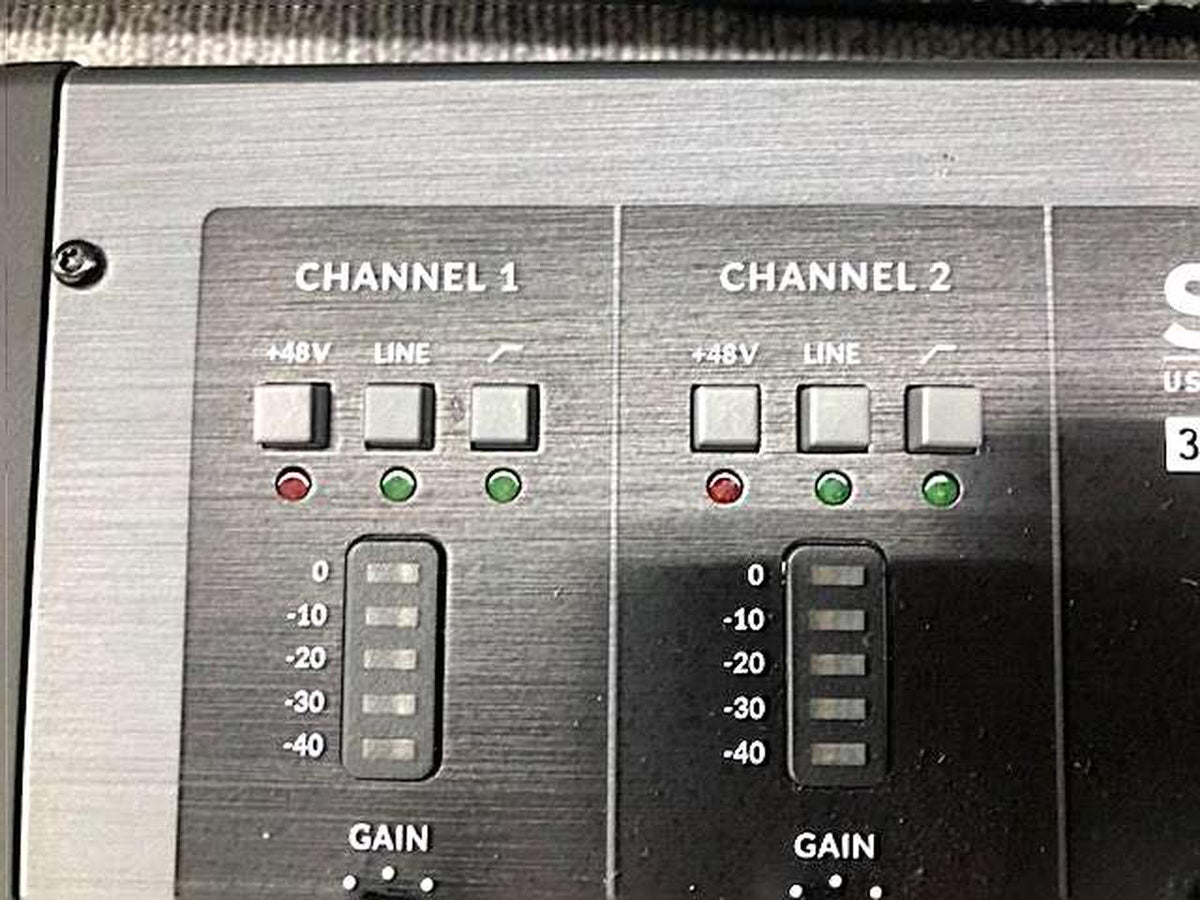 SOLID STAGE LOGIC Audio Interface: SSL2 MKII.