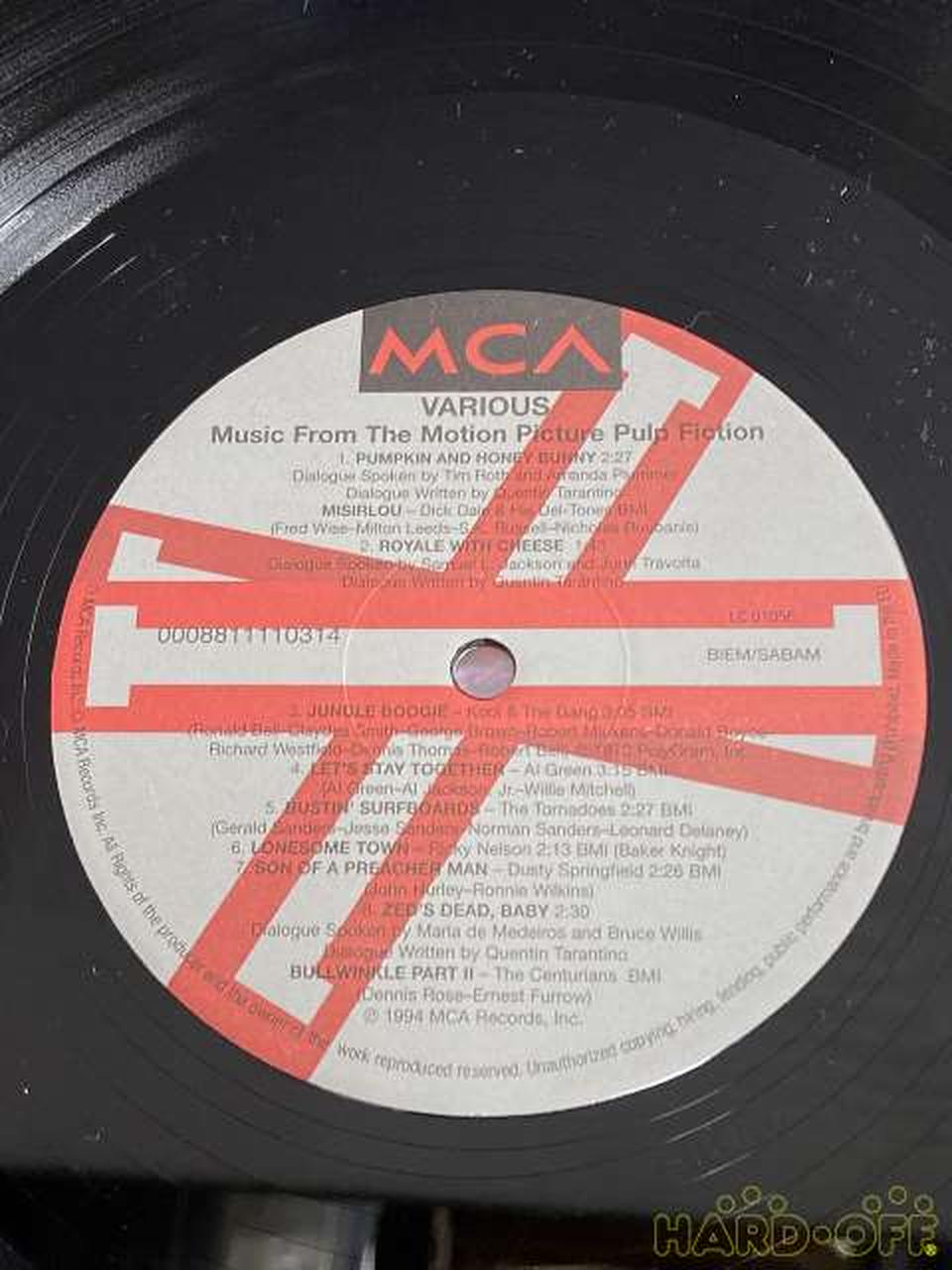 MCA LP Record 008811110314