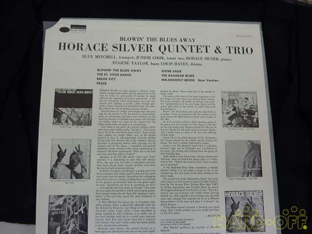 BLUE NOTE Horace Silver and the Quintet & Trio BLOWIN' THE BLP4017