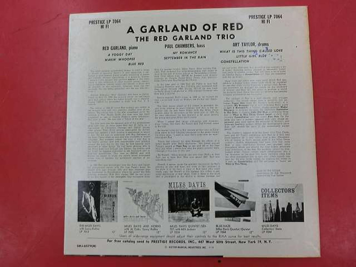 - A GARLAND OF RED SMJ6579