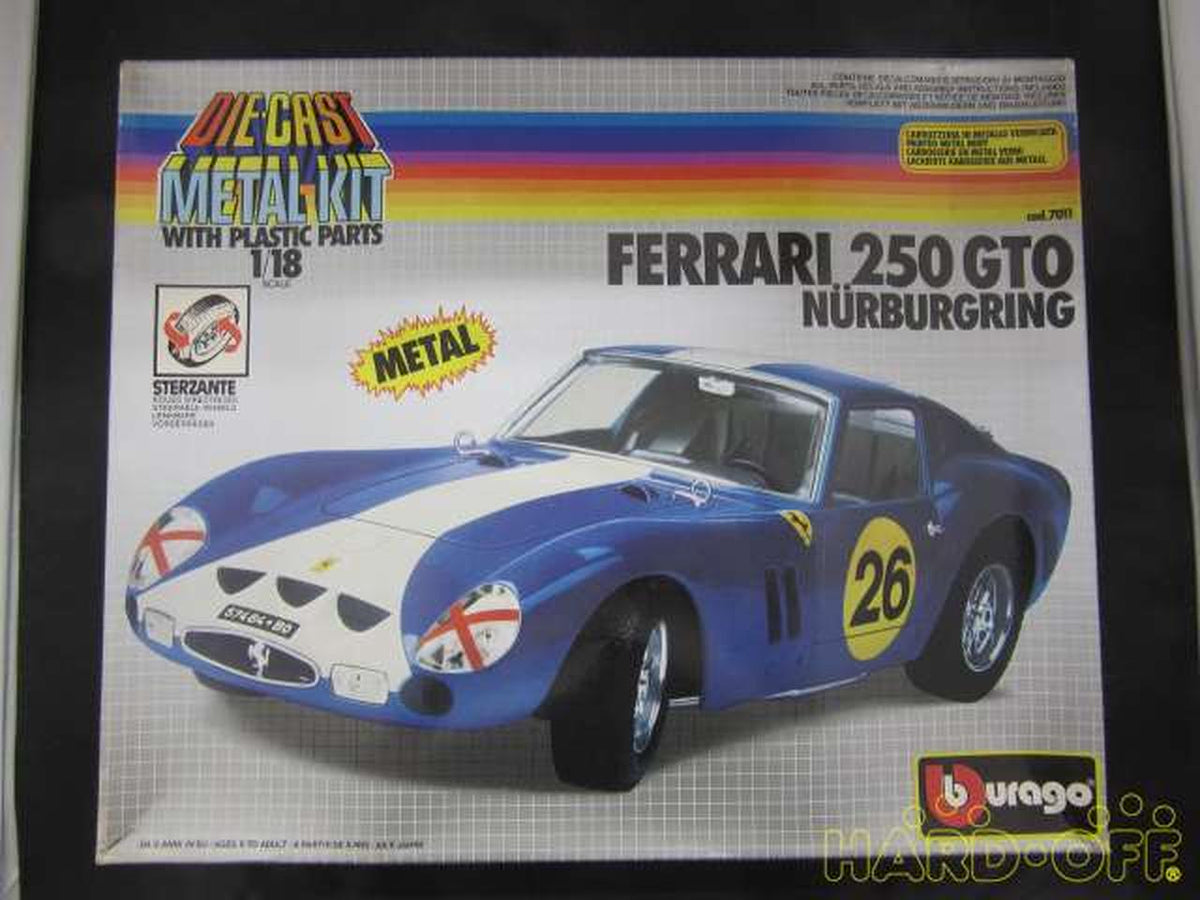 BURAGO Car & Truck FERRARI 250 GTO - Banzai Thrifting | BanzaiHobby