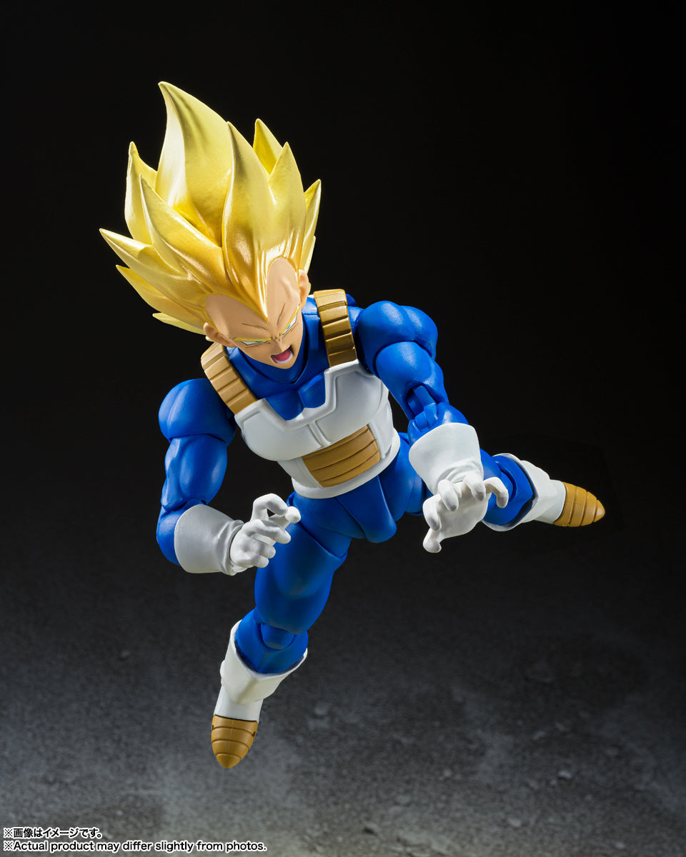 Bandai SHF Super Saiyan Vegeta Awakens the Super Saiyan Blood - BanzaiHobby