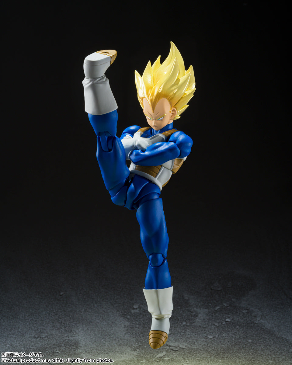 Bandai SHF Super Saiyan Vegeta Awakens the Super Saiyan Blood - BanzaiHobby