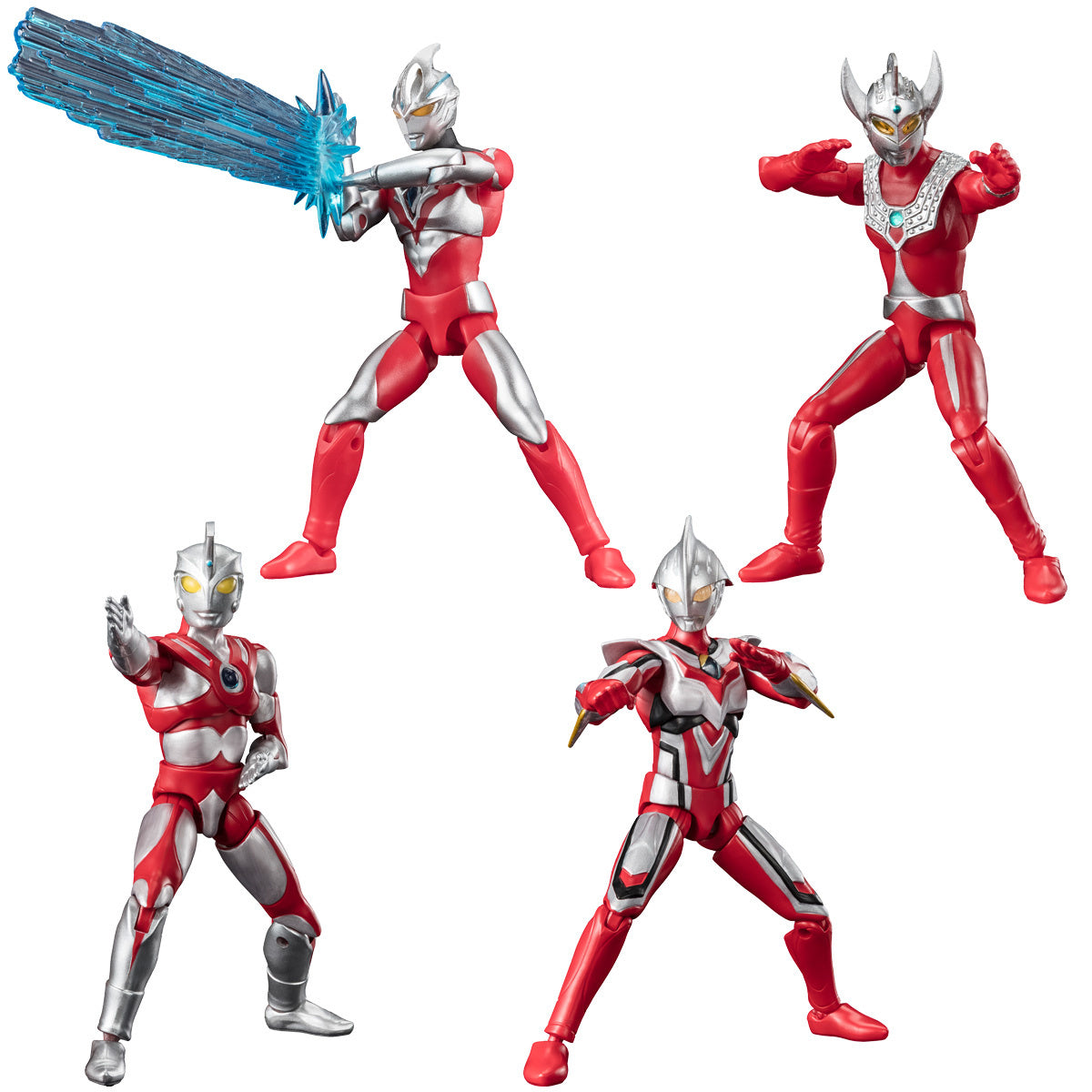 Bandai Super moving α Ultraman 11 (Set of 10) - BanzaiHobby