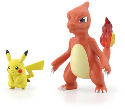 Bandai Pokemon Scale World Kanto Region 02 Pikachu & Charizard - BanzaiHobby
