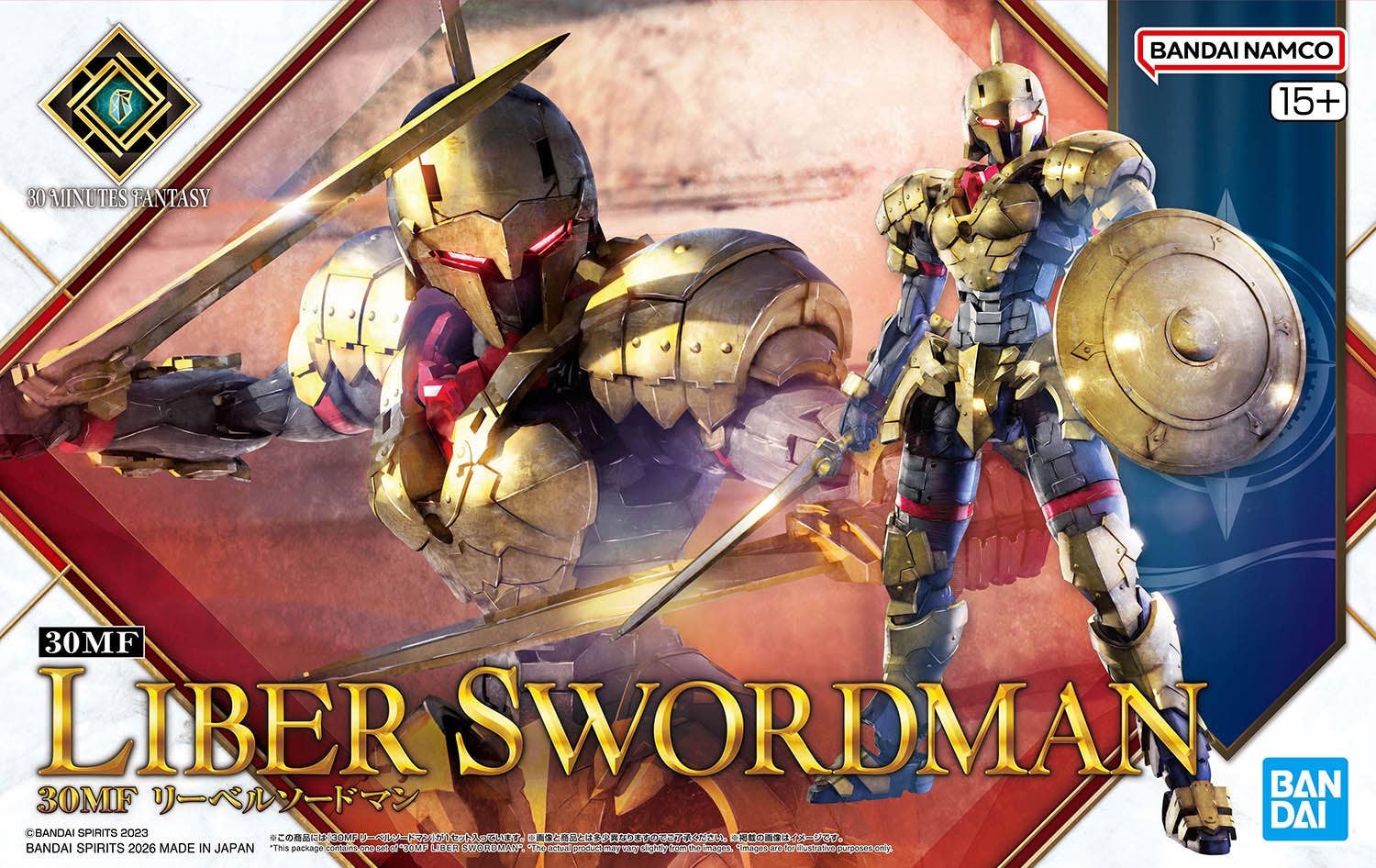 Bandai 30MF 016 Liber Swordman - Bandai Banzai Hobby