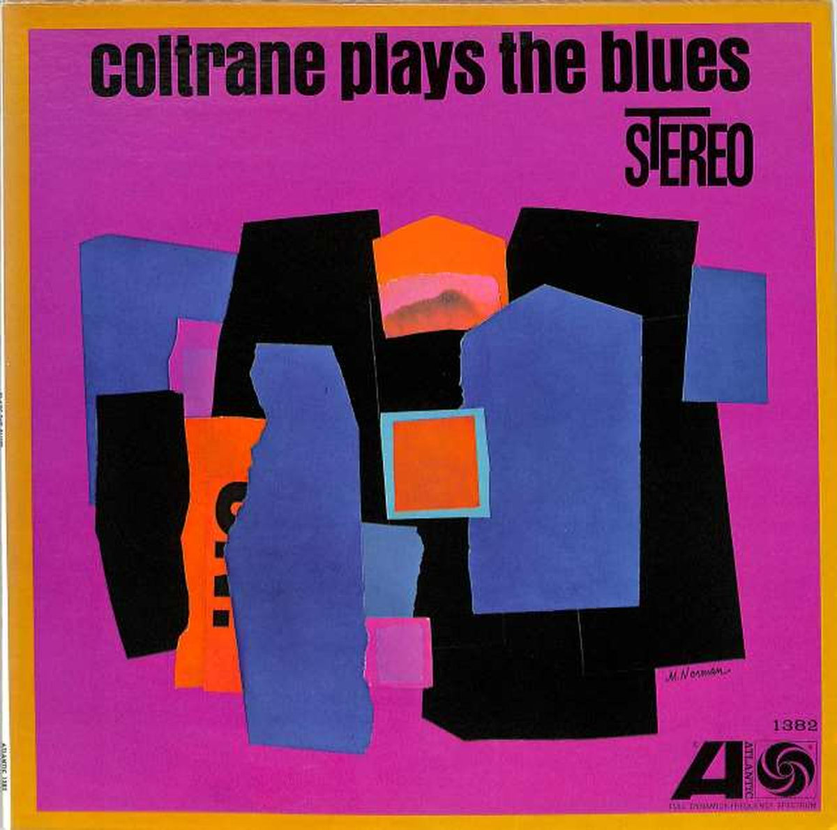 ATLANTIC John Coltrane "PLAYS THE BLUES" 1382