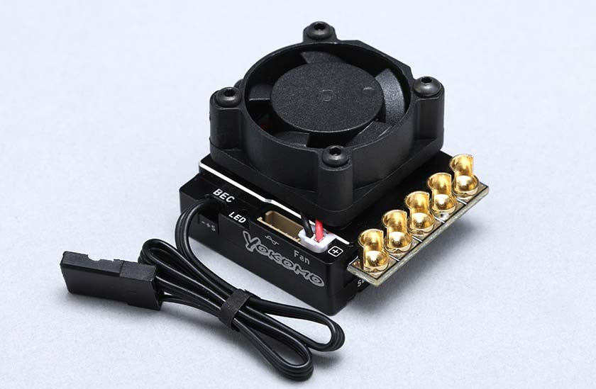 Yokomo BL-R100SA BL-R100 Brushless speed controller w/ 100cm connector - BanzaiHobby