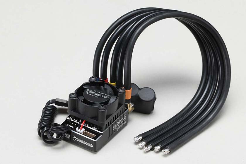 Yokomo BL-RPXSB-1 Racing Performer RPXS Ver.2 Competition ESC (with black cable) - BanzaiHobby