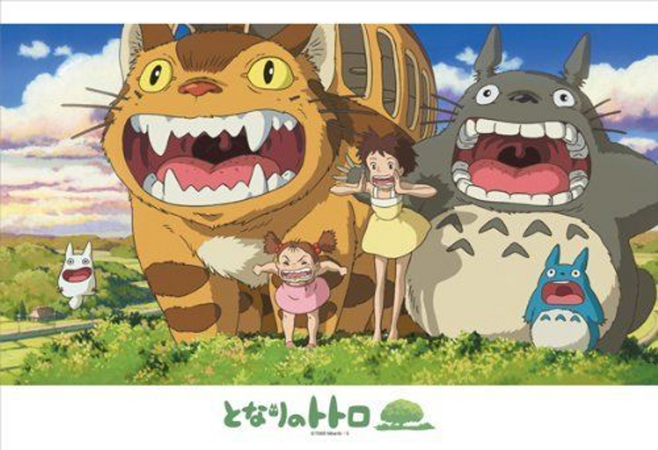 Ensky 300-278 My Neighbor Totoro: Echo in the Sky - Ghibli (Puzzle, 300 Pieces, 26 x 38 cm) - BanzaiHobby