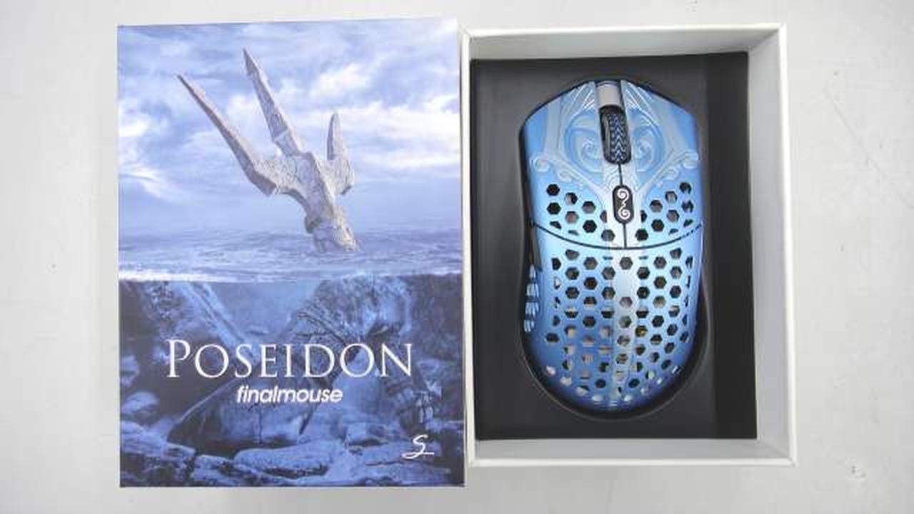 FINALMOUSE Wireless Gaming Mouse STARLIGHT-12 POSEIDON | BanzaiHobby
