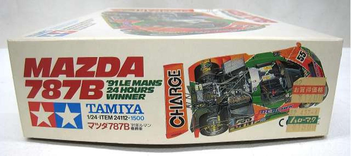 TAMIYA 1/24 Mazda 787B '91 24 Hours of Le Mans Winner 1/24 Mazda 787B '91 24 Hours of Le Mans Winner Car - Banzai Thrifting | BanzaiHobby