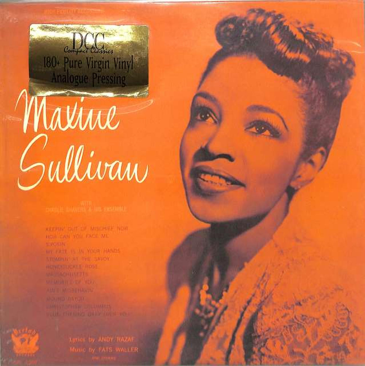 PERIOD Maxine Sullivan "LENARD FEATHER PRESE LPZ2038