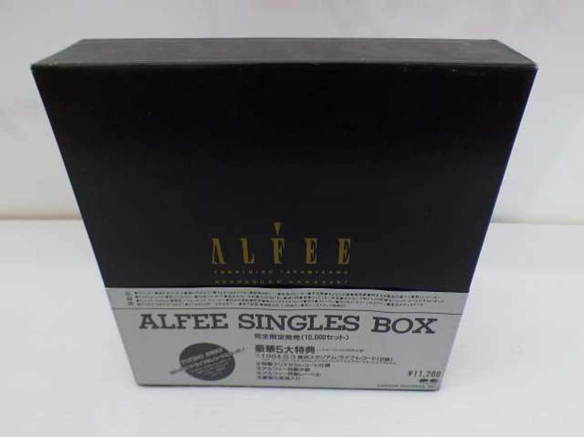 CANYON RECORDS Japanese Music ALFEE SINGLES BOX