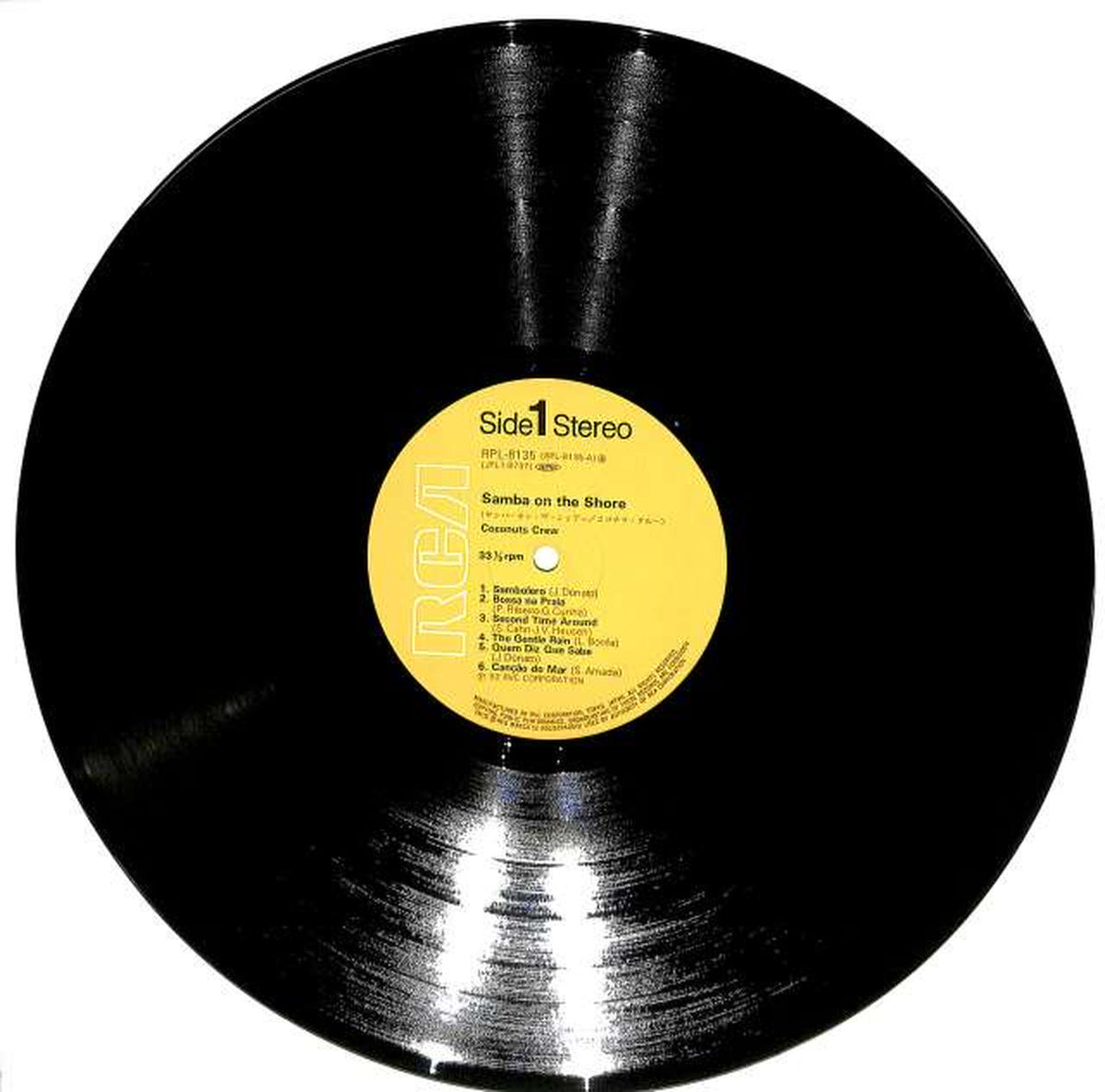 RCA Coconut Crew 'Samba on the Shore' RPL-8135