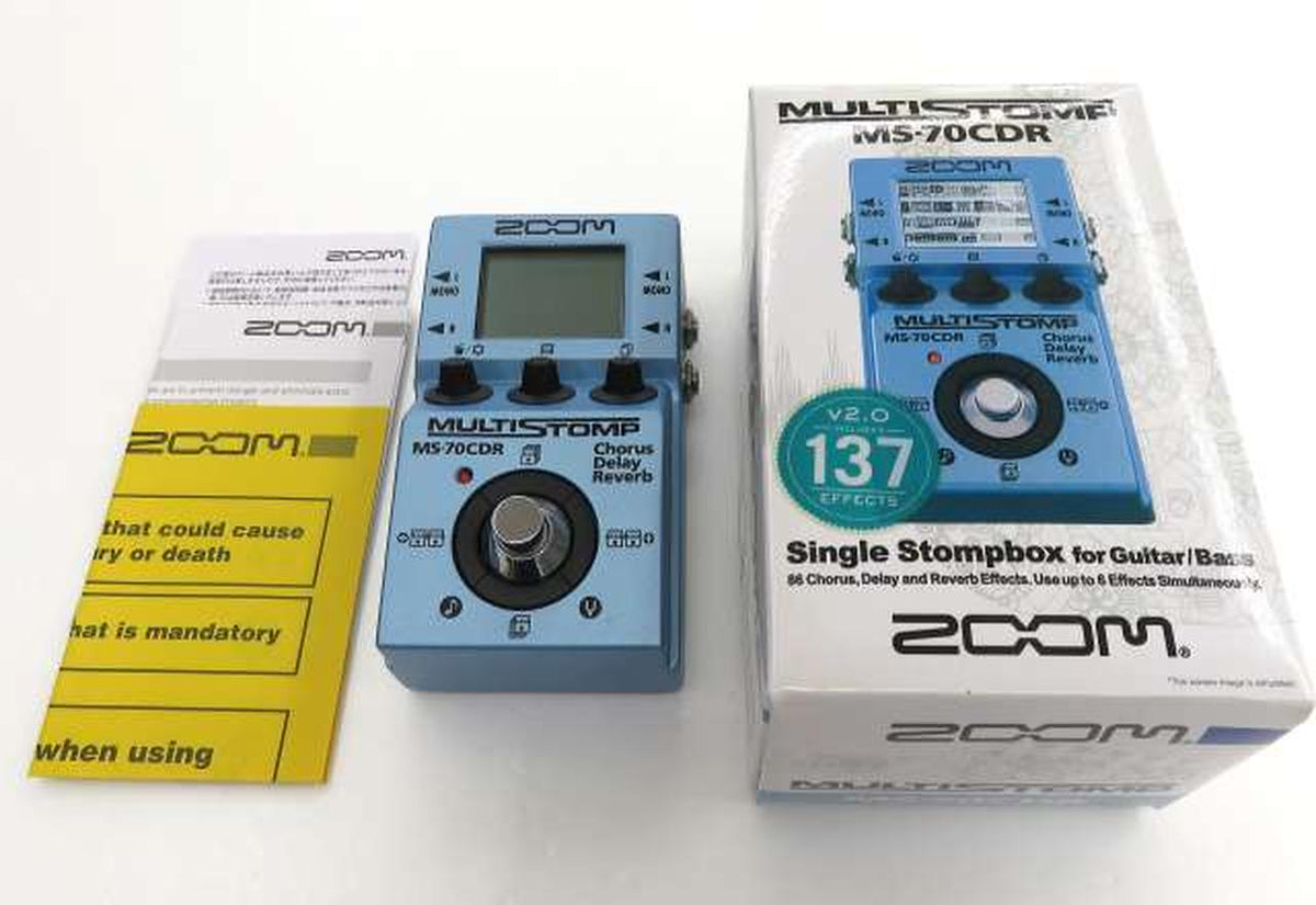 ZOOM Spatial Multi-Effects Pedal MS-70CDR V2.0