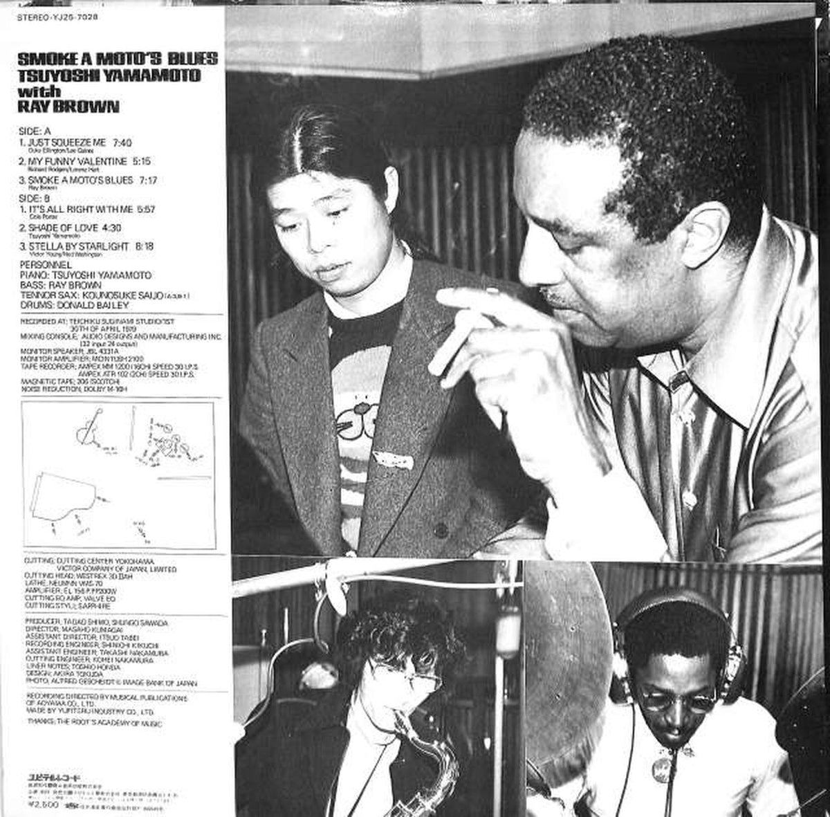 Jupiter Tsuyoshi Yamamoto WITH Ray Brown "Smoke a Moto's Blues YJ25-7028"