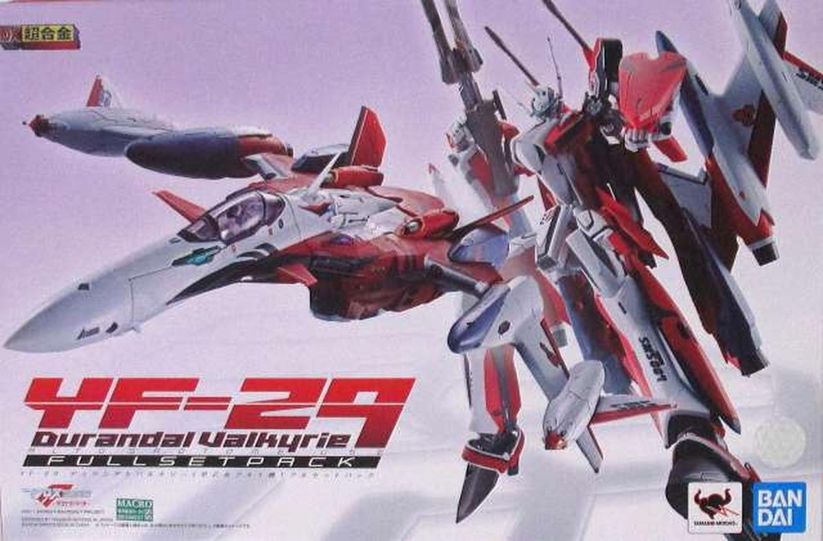 superalloy DX Chogokin YF-29 Durandal Valkyrie (Saotome Alto Unit) Full Set Pack