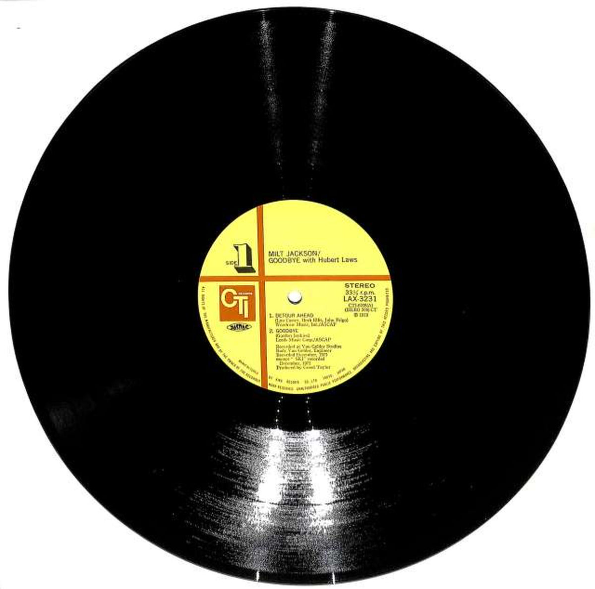 King Milt Jackson "Goodbye" LAX3231