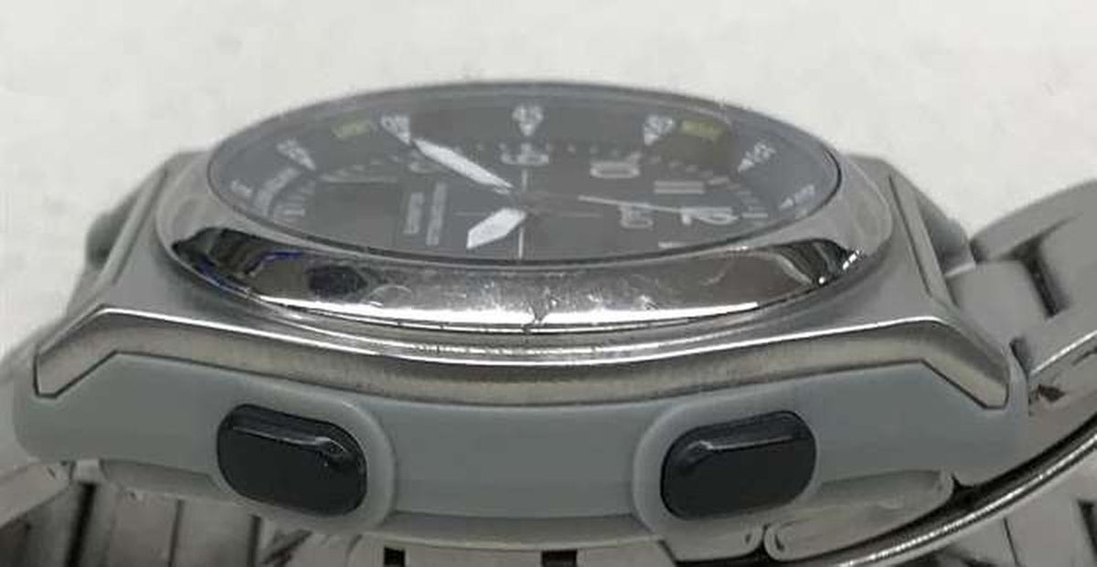 CITIZEN Q&Q Solar Radio-Controlled Wristwatch MD10-205 UP08