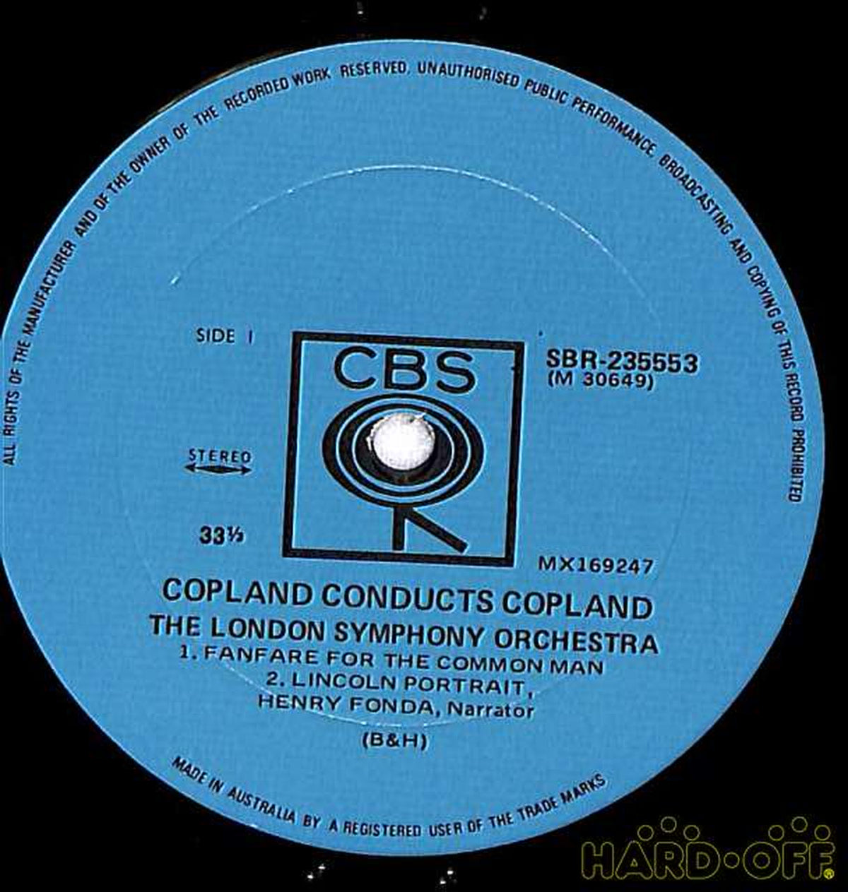 London Symphony Orchestra "Appalachian Spring and Others" London Symphony Orchestra "Appalachian Spring and Others" SBR235553