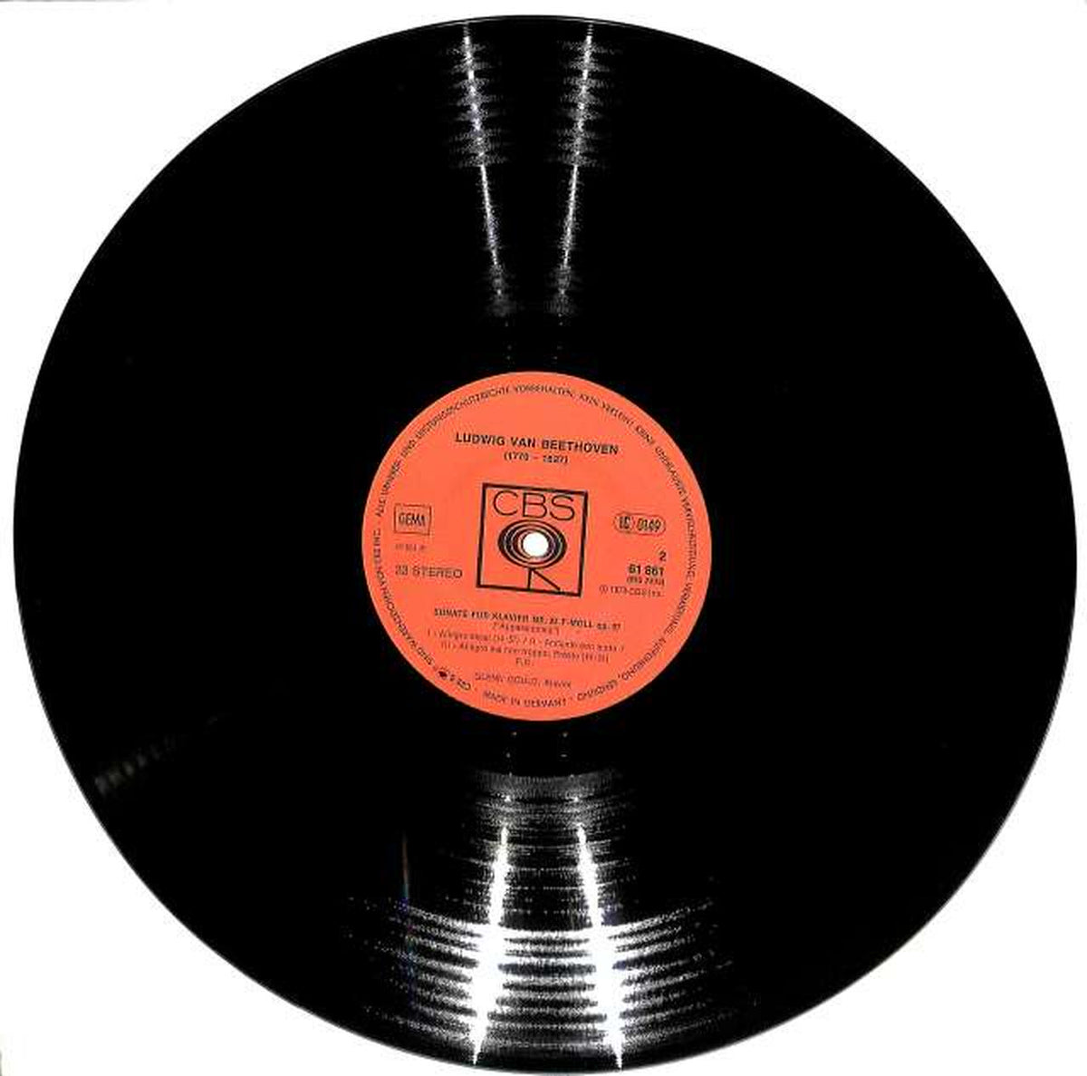 CBS (import, Germany) b Etoven "Pathétique," "Moonlight," "Passion" Gould 61861