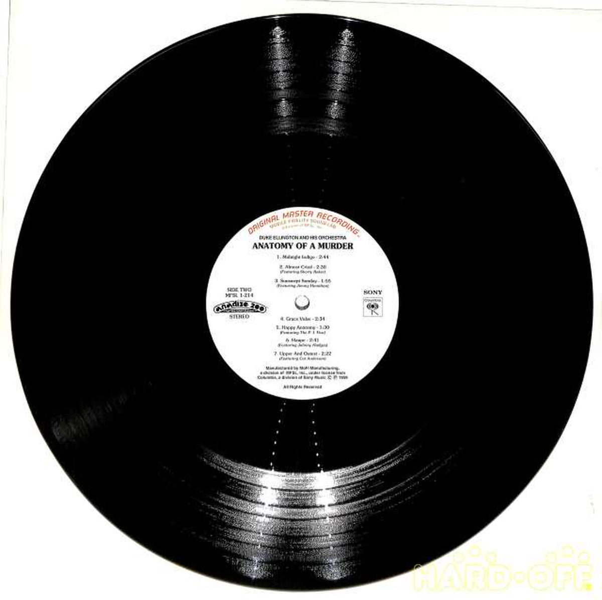 Sony Duke Ellington "A Certain Murder" MFSL1-214 (Exported to USA)