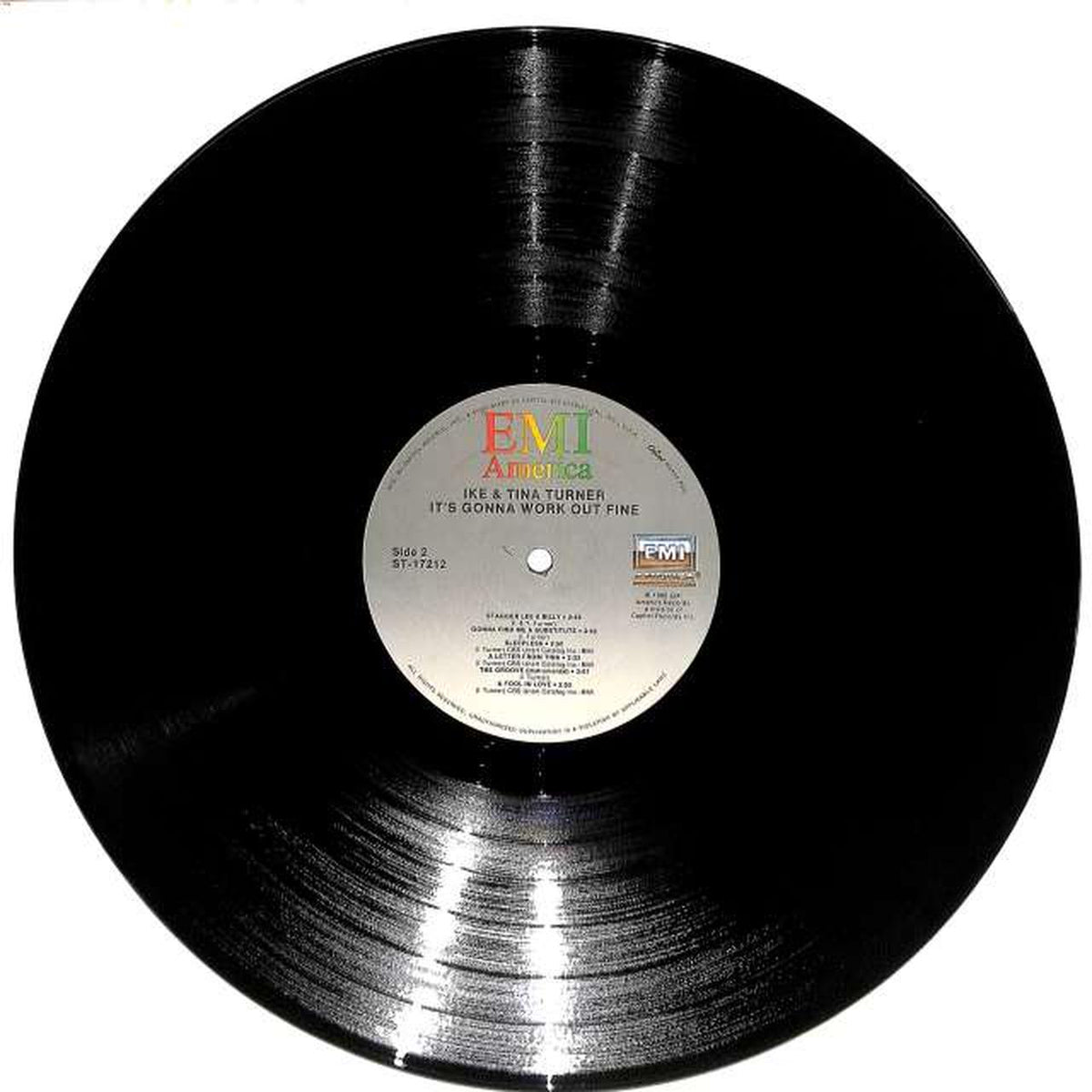 EMI Tina Turner "IT'S GONNA WORK OUT F ST-17212"