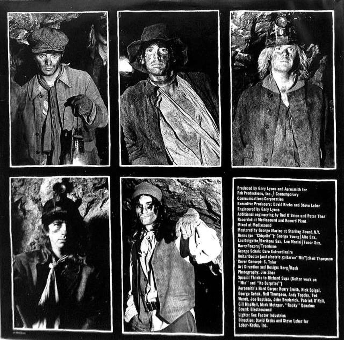 CBS Sony Aerosmith "Night in the Rats" 25AP1601