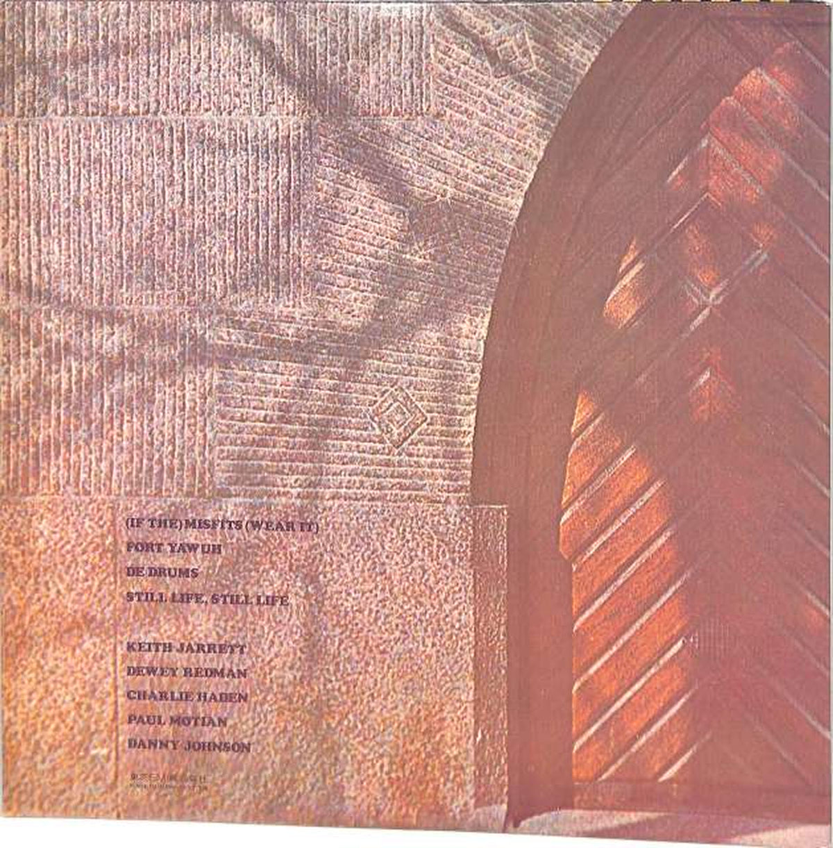 Toshiba EMI Keith Jarrett "Fort Yawu" IMP-88140