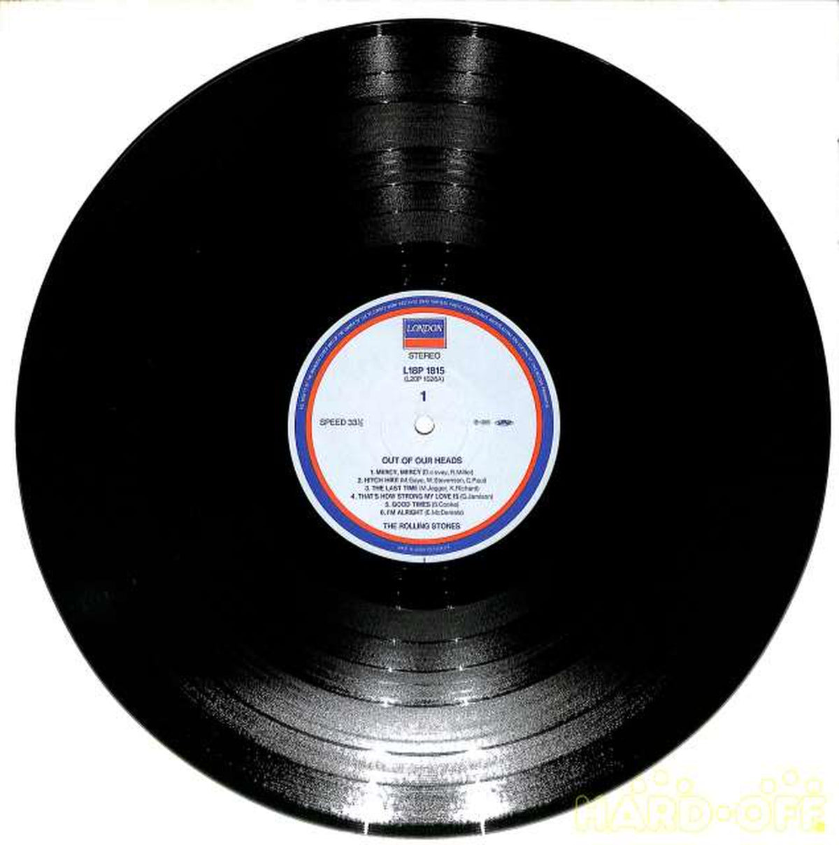 Polydor The Rolling Stones "Out of Hourheads" L18P1815